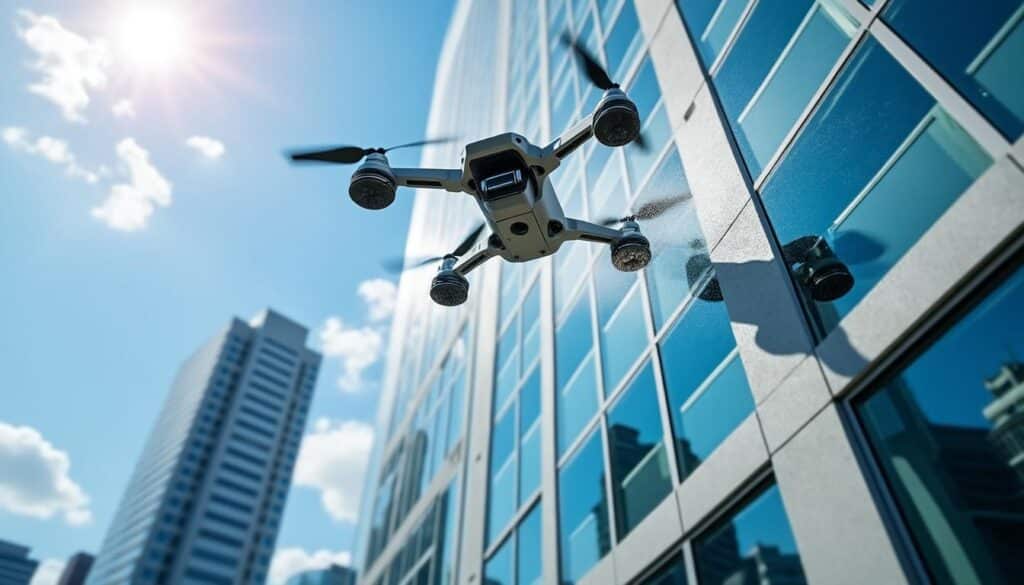découvrez comment les drones transforment le nettoyage des surfaces vitrées, offrant efficacité et sécurité tout en réduisant les coûts. plongez dans cette innovation qui change la donne dans le secteur du nettoyage.
