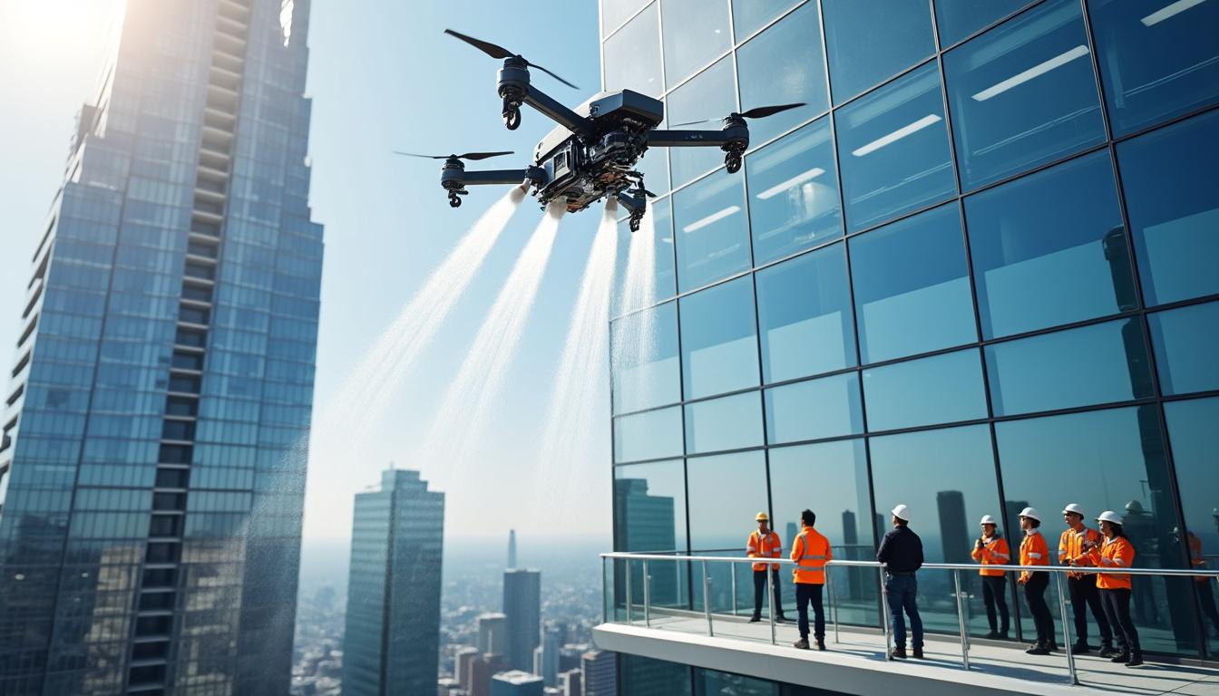 découvrez en détail le fonctionnement du nettoyage par drone : principes, étapes, avantages et applications concrètes pour un nettoyage innovant et efficace des surfaces en hauteur.