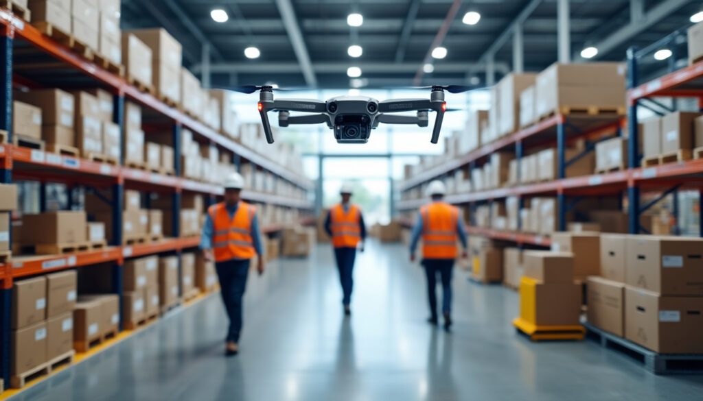 découvrez comment l’utilisation de drones révolutionne la propreté en zone logistique, offrant efficacité, rapidité et sécurité pour des espaces optimisés et bien entretenus.
