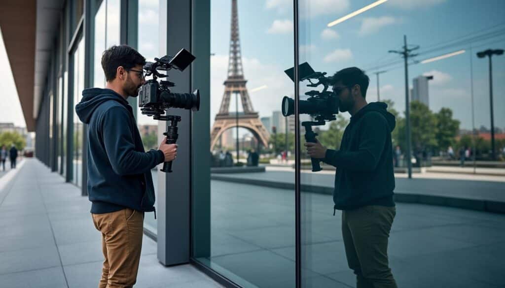 découvrez comment optimiser la stabilisation et l'utilisation d'un gimbal pour améliorer la précision des prises de vue sur vitre et bardage, garantissant des images nettes et professionnelles.