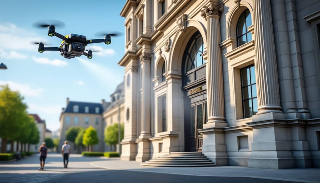 découvrez comment une mairie de nantes peut optimiser les coûts et l'efficacité du nettoyage de ses bâtiments publics grâce à l'utilisation de drones.