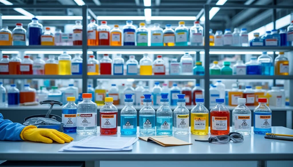 découvrez nos solutions complètes pour la traçabilité des produits chimiques conformes reach et clp, avec fiches de données de sécurité détaillées pour assurer la conformité et la sécurité.