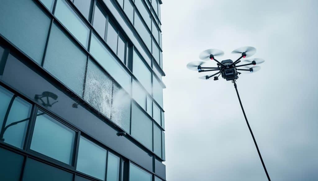 découvrez ce que le nettoyage haute pression par drone permet réellement : ses applications, ses avantages et ses limites pour nettoyer les surfaces difficiles d’accès.
