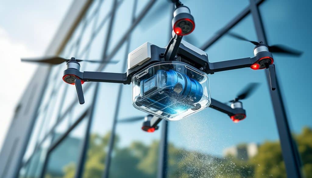 découvrez le rôle du réservoir d’un drone de nettoyage, sa capacité et son fonctionnement pour optimiser les opérations de nettoyage.