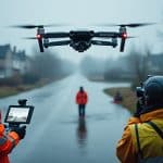 découvrez les étapes d’une intervention par drone, de la préparation du vol à la réalisation de la mission, dans le respect des règles de sécurité.